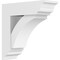 Ekena Millwork Standard Thorton Architectural Grade PVC Bracket with Traditional Ends, 5"W x 16"D x 16"H BKTP05X16X16THR01 - alternate 1